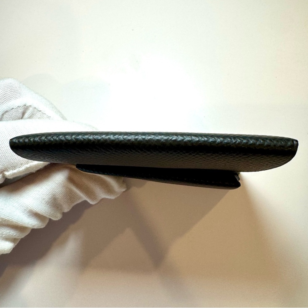 New Hermes Bastia Coin Purse Pouch In Black Epsom Leather W Original Hermes Box - Picture 12 of 15